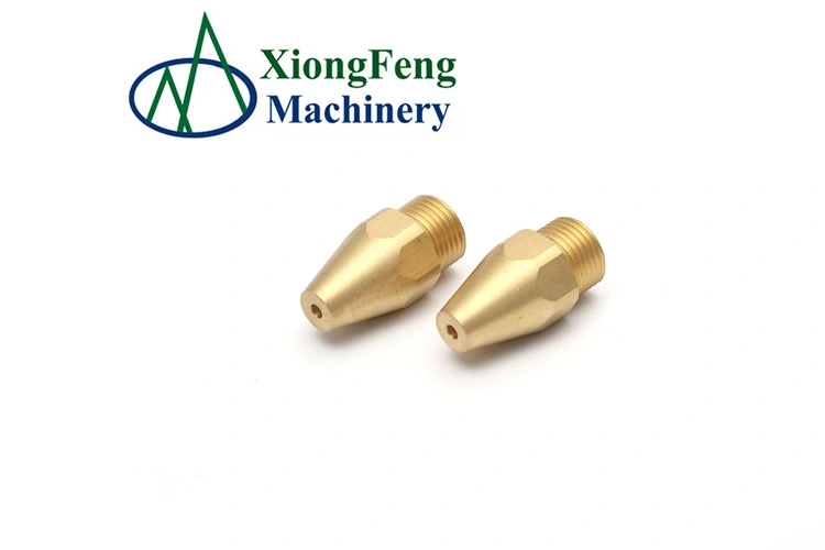 OEM Aluminum/Brass/Copper/Stainless Steel/Iron/Titanium Alloy/Plastic CNC Brass Nozzle