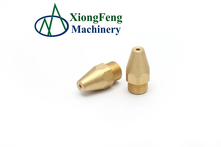 OEM Aluminum/Brass/Copper/Stainless Steel/Iron/Titanium Alloy/Plastic CNC Brass Nozzle